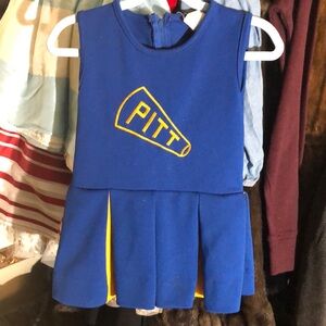 Pitt mini cheerleader outfit a rare find